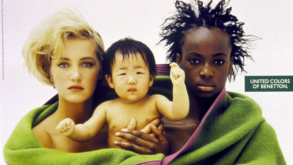 benetton propagandas criativas