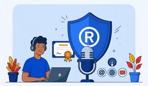Nome de podcast pode ser registrado como marca?
