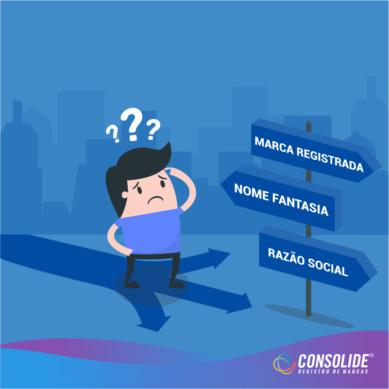 Qual a diferença entre razão social, nome fantasia e marca registrada?