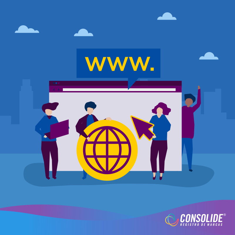 Qual a diferença entre registro de marca e domínio de site?